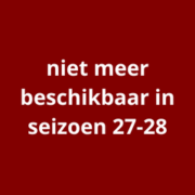 Niet meer beschikbaar - jeugd